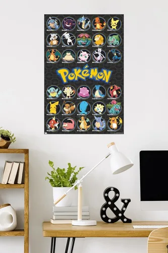 Vista 2 de Trends International Pokémon - El favorito de todos los tiempos - Póster de pared