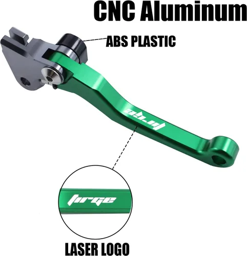 Vista 7 de Palanca de freno de embrague de pivote plegable CNC para motocicleta kx125 06-08 kx250 05-08 xk250f 05-12 kx450f 06-18 Dirt Bike