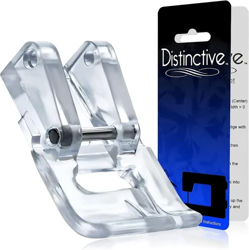 Vista 41 de Distinctive 1 – 4 (cuarto de pulgada) Quilting máquina de coser prensatelas para guía de borde con – Compatible con todos los vástagos Snap-On