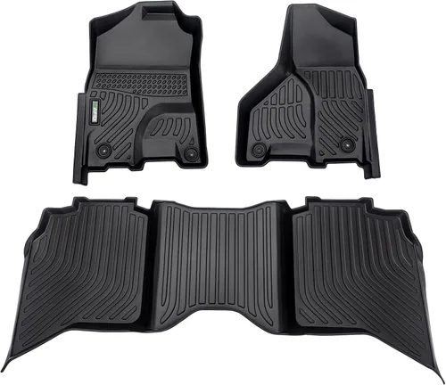 Vista 33 de HAFIDI® - Tapetes para auto con almacenamiento debajo del asiento, para todo clima, antideslizantes, de elastómero termoplástico, para la primera