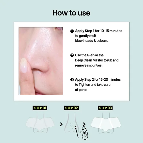 Vista 4 de ilso Natural MILD - Parche transparente para nariz, removedor de puntos negros para nariz, poros y espinillas, cuidado de la piel facial, aprobado