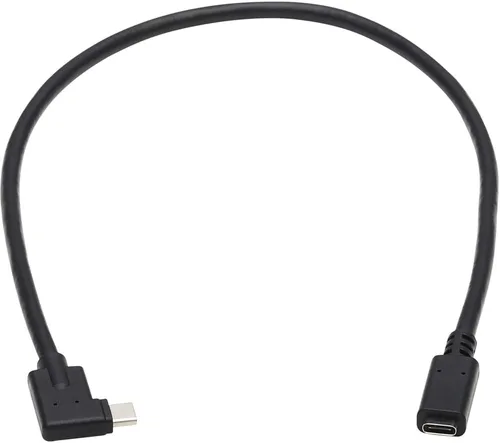 Vista 2 de Tripp Lite Cable de extensión USB-C (M/F), USB 3.2 Gen 2, Thunderbolt 3, negro, 10 Gbps, carga de entrega de energía de 60 W, 20 voltios, 3