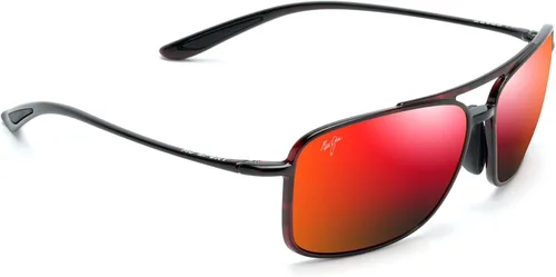 Vista 2 de Maui Jim Men's and Women's Kaupo Gap Polarized Aviator Sunglasses