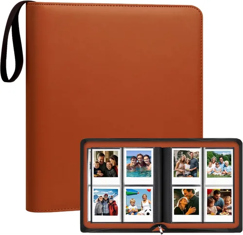 Vista 15 de Álbum de fotos con 256 bolsillos para cámara Fujifilm Instax Wide 300, para álbum de fotos Polaroid 600, álbums para Polaroid Now+ Now OneStep2