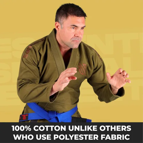 Vista 41 de Sanabul Essentials V.2 Ultra Light BJJ Jiu Jitsu Gi (ver guía especial de tallas)