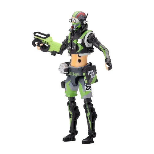 Vista 4 de Electronic Arts Apex Legends - Figura de acción de octanaje coleccionable de 6 pulgadas Rare: Hit and Run Skin