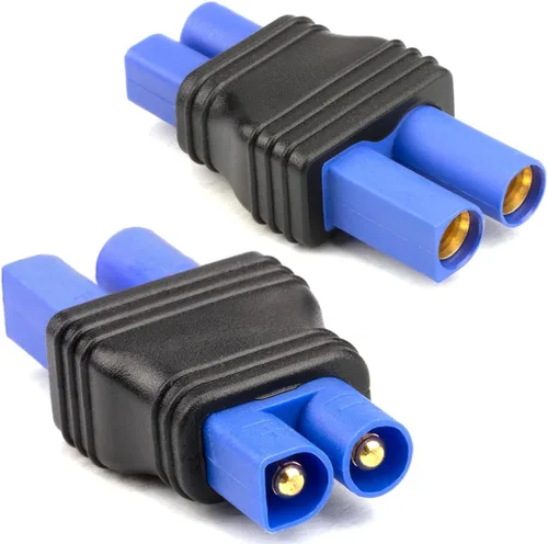 Vista 6 de EC3 - Enchufe de conector EC3, conector macho EC3 a conector banana de 0.157 in, adaptador de cargador de batería con cable de 12 AWG de 11.8 in