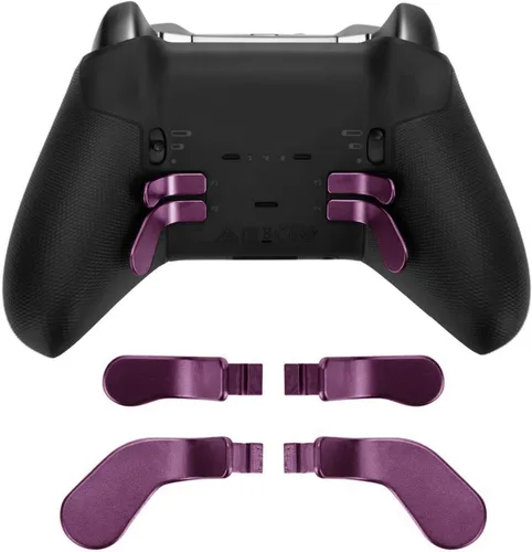 Vista 9 de FOSA Game Console Controller Paddles, Replacement Video Games Accessories Kits Stainless Steel Paddles for One Elite Controller Series 2 Model 1797