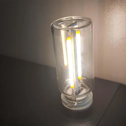 Vista 10 de Luz de Ambiente Interior LED USB, Iluminación Ambiental Retro con Enchufe USB, Mini Luz Nocturna LED con Interfaz de Carga para Automóvil para Verde