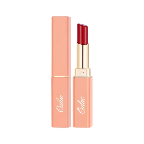Vista 32 de Oulac Lápiz Labial Rosa Hidratante con Brillo - Lápiz Labial Hidratante Bálsamo Labial Tintado Brillante, Acabado Brillante Transparente Jugoso