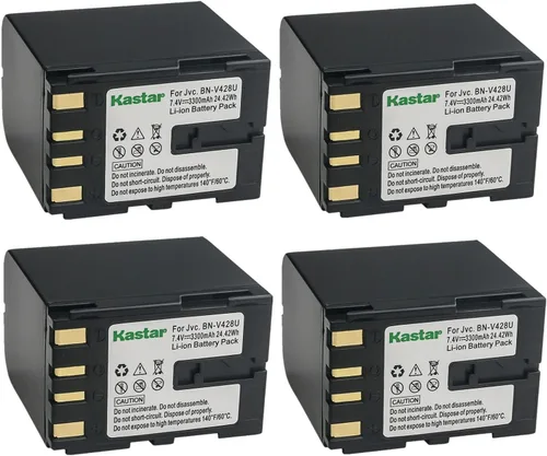 Vista 6 de Kastar Batería BN-V428 de repuesto para JVC GR-DVL700, GR-DVL707, GR-DVL710, GR-DVL715, GR-DVL720, GR-DVL722, GR-DVL725, GR-DVL728, GR-DVL765