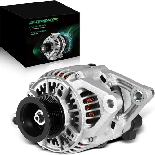 Vista 62 de Alternador de 4.0L para: Ford Explorer 2002 2003 2004, Explorer Sport Trac 2001-2004 para: Mercury Mountaineer 2001-2004, polea de 6 ranuras de 12V