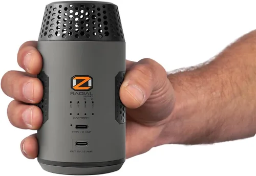 Vista 2 de ScentLok OZ Radial Nano, generador portátil de ozono para eliminación de olores (carbón)