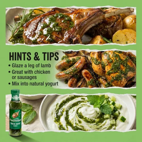 Vista 7 de Fountain Salsa de Menta Espesa 8.5 fl oz.