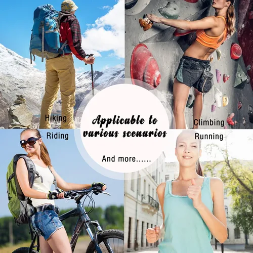 Vista 7 de Maicican Bonito llavero con clip para mujeres y hombres, mosquetón para llaves y cartera con anillos para llavero