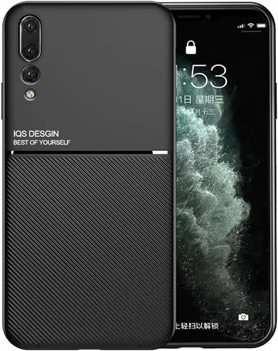 Vista 14 de Kepuch Mowen Cubierta De La Cubierta Del Parachoques Placa De Metal Incorporada Para Huawei Nova 5T/Honor 20 - Negro