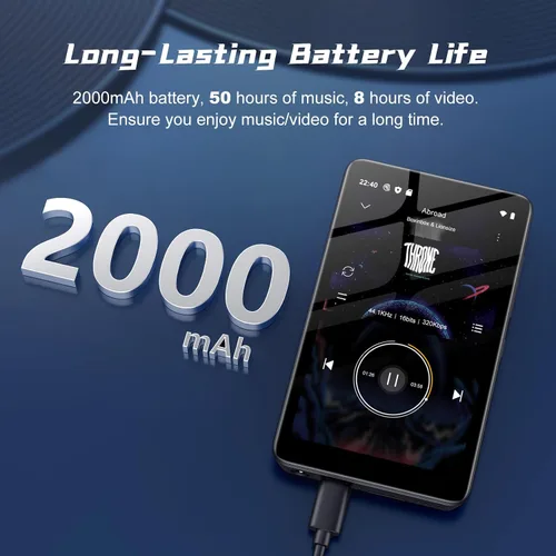 Vista 7 de Reproductor MP3 de 160 GB con Bluetooth y WiFi