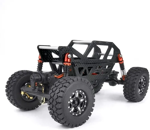 Vista 7 de MORLORDY Marco de chasis de fibra de carbono RC Roll Cage Body Shell para 1/24 RC Crawler Car SCX24 Cuerpo actualizaciones AXI00001 AXI00002