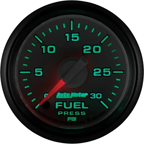 Vista 3 de Auto Meter 8560 Factory Match 2-1/16" 0-30 PSI Presión de combustible para Dodge