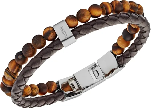 Vista 11 de Fossil para Hombre Wellness pulsera de abalorio