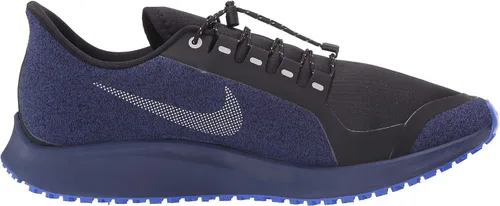 Vista 6 de Nike Air Zoom Pegasus 35 Shield Mens Running Shoe BlackMetallic Silver-Blue Void