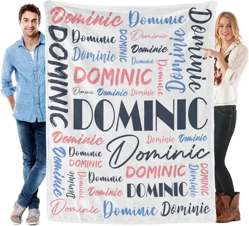 Vista 27 de Manta personalizada para niños y adultos, manta personalizada con nombre, manta de franela personalizada con nombre, manta personalizada con nombre
