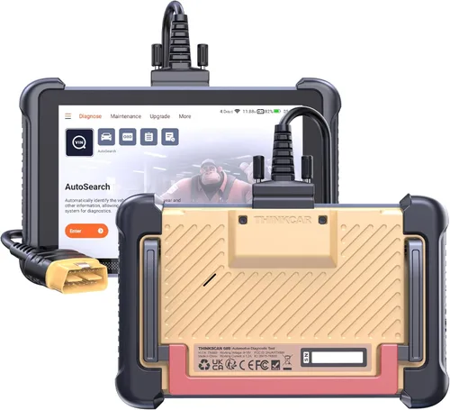 Vista 8 de THINKCAR THINKSCAN 689 OBD2 escáner, herramienta de escaneo bidireccional con 34+ restablecimiento, más de 3000 pruebas activas, codificación ECU