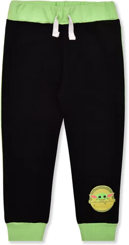 Vista 4 de STAR WARS Boys Baby Yoda, Darth Vader or Stormtrooper Long Sleeve T-Shirt and Jogger Pants Set for Toddler and Little Kids