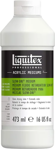 Vista 12 de Diluyente líquido Liquitex profesional en spray para humidificar en paletas, Blanco, 4 onza