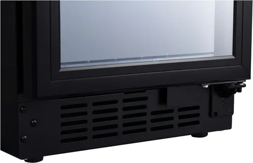 Vista 8 de EdgeStar BWR301BL - Enfriador de vino integrado de 25 botellas de 15 pulgadas de ancho con puerta reversible e iluminación LED, color negro