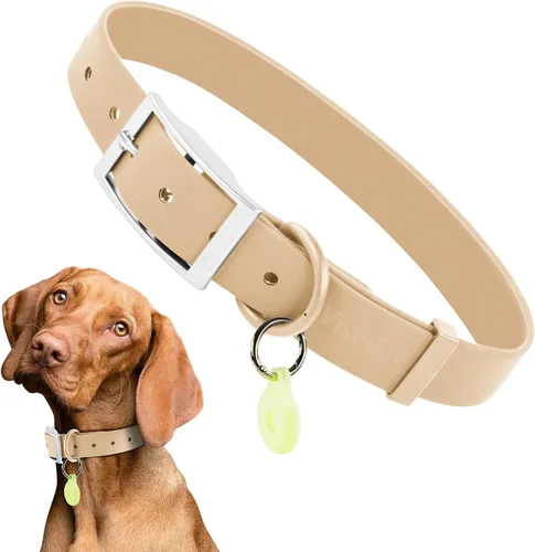 Vista 15 de Wisedog Collar de perro impermeable, XS 7"-10", negro