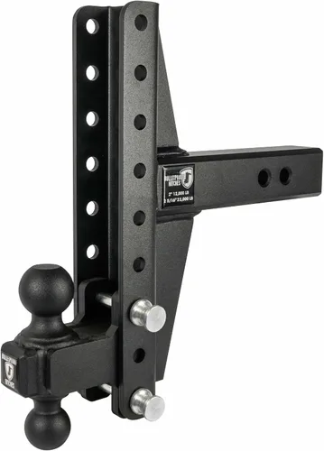 Vista 12 de BulletProof Hitches - Enganche de remolque ajustable resistente de 2.5 pulgadas (clasificación de 22,000 lb.) - Enganche de remolque