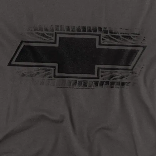 Vista 2 de Popfunk Camiseta y calcomanías clásicas con el logotipo de Chevrolet Chevy Bowtie