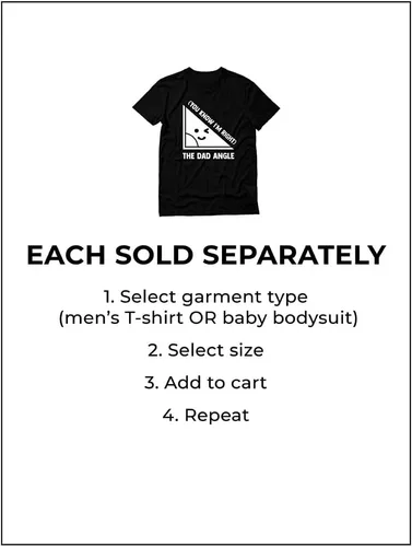 Vista 2 de Daddy and Son Matching Outfits Fathers Day Dad & Baby Shirts Funny Men T shirt Dad