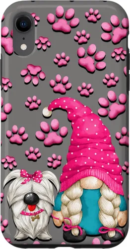 Vista 24 de iPhone 16 Lindo diseño de cachorro de perro para mujeres, cuidador de perros y amante de los perros