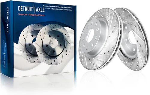 Vista 32 de Detroit Axle - Rotores de freno traseros para Toyota GR Supra BMW 230i 330e 330i 430i 530i 530i 530e 540d 540i xDrive X3 X4 Z4, rotores de freno