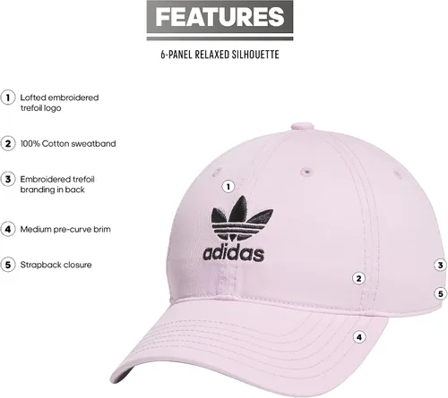 Vista 2 de adidas Originals Men's Relaxed Fit Strapback Hat