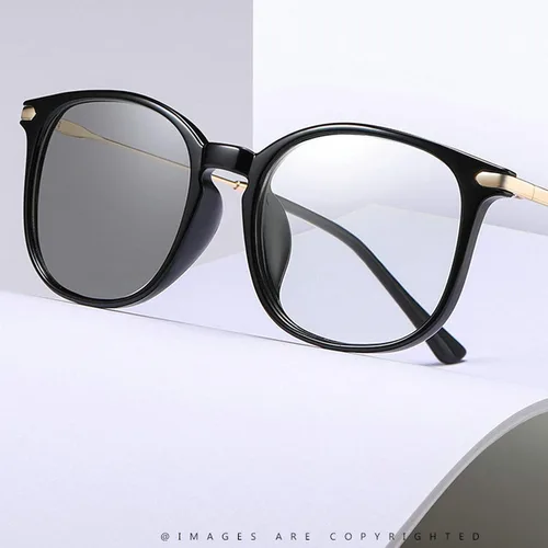 Vista 2 de Paquete de 2 lentes de sol de transición, lentes de lectura fotocromáticos para mujer, TR90, cuadrados, bifocales, para presbicia, paquete económico