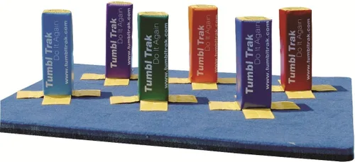 Vista 2 de Tumbl Trak Fun Stick - Obstáculo versátil de espuma para gimnasia, animación y danza, los colores pueden variar Versatile Gymnastics, Cheer, and