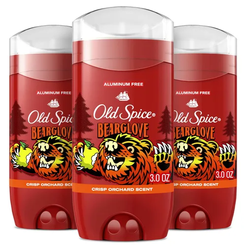 Vista 11 de Old Spice Desodorante sin aluminio para hombres, protección contra olores 24/7, frescura 24/7 y aroma duradero, se pone transparente, Alphascentauri