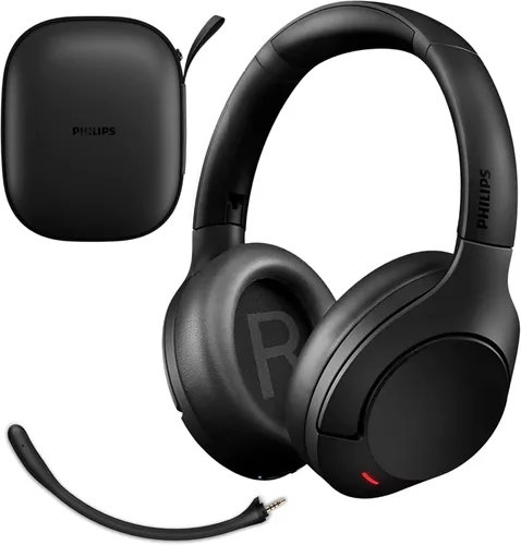 Vista 7 de PHILIPS PH802 - Auriculares inalámbricos Bluetooth sobre la oreja con aislamiento de ruido estéreo con audio de alta resolución, hasta 30 horas