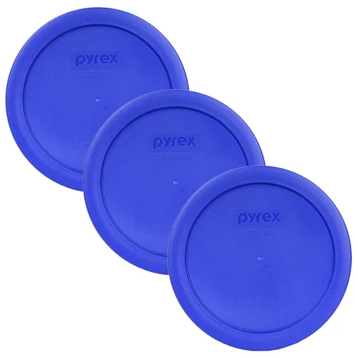 Vista 50 de Pyrex 7201-PC (4 tazas) Berry Pink - Tapa de almacenamiento para cuencos de vidrio, fabricada en Estados Unidos