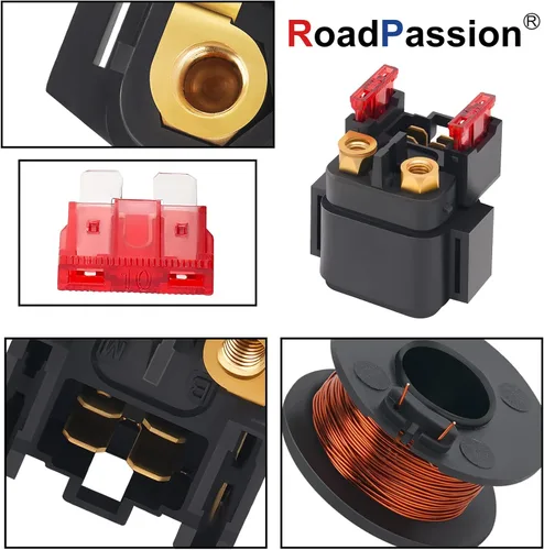 Vista 3 de Road Passion Relé solenoide de arranque para YAMAHA MM600 MOUNTAIN MAX 600 2001 2002 MM700 MOUNTAIN MAX 700 2001-2003