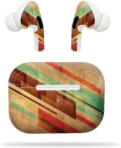 Vista 7 de MightySkins - Compatible con Apple Airpods Pro - Magenta Summer Funda protectora de vinilo duradera y única Fácil de aplicar, quitar y cambiar