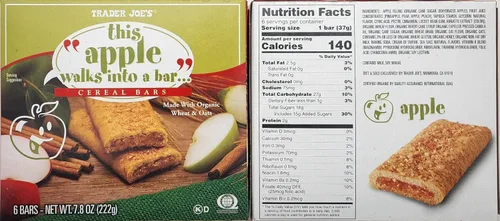Vista 4 de Trader Joe's - Barra de cereales (3 sabores)