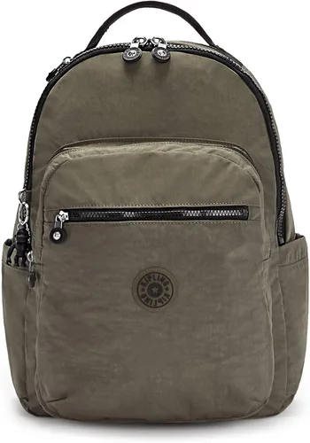 Vista 62 de Mochila Kipling Seoul extra grande para laptop de 17", Grande True Blue Tonal 2