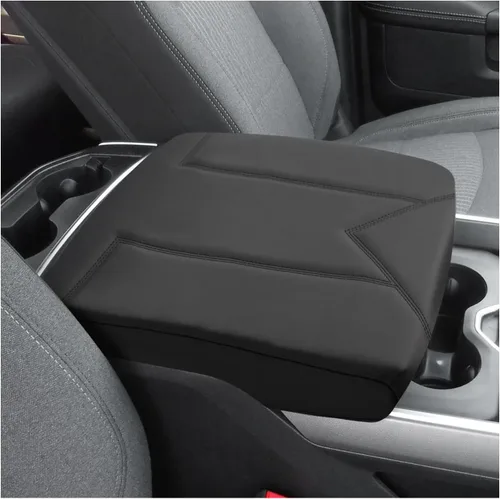 Vista 10 de FIILINES Funda de consola central para Toyota 4Runner 2010-2024, funda para reposabrazos, cojín de 4 accesorios, funda para reposabrazos