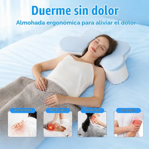 Vista 5 de Almohada para dormir de lado con orificio para el brazo, almohada