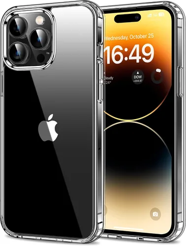 Vista 311 de HOOMIL Funda para iPhone 7 Plus/iPhone 8 Plus de 5.5 Pulgadas, sin amarillamiento, protección contra caídas, cubierta trasera dura transparente