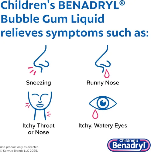 Vista 2 de Anti alérgico Benadryl para niños, 1, 1
